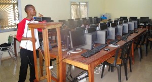 Salle d'informatique Guinee