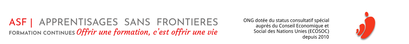 ASF - Apprentissages Sans Frontières